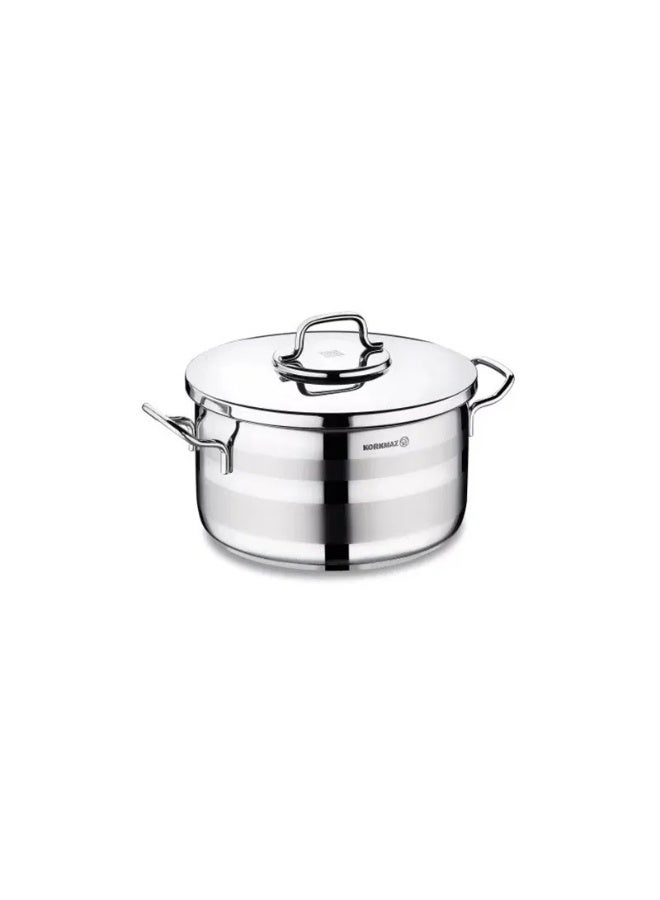 Korkmaz Astra steel pot, size 16